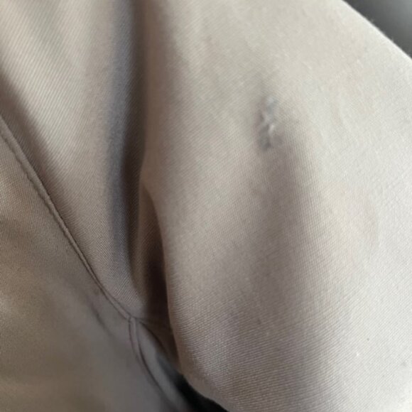 Vintage London Fog Tan Trench Rain  Zip wool lining/removable Women's Sz 12 P - Picture 5 of 14